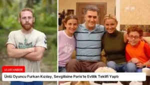 Ünlü Oyuncu Furkan Kızılay, Sevgilisine Paris’te Evlilik Teklifi Yaptı