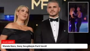 Wanda Nara, Genç Sevgilisiyle Parti Verdi!