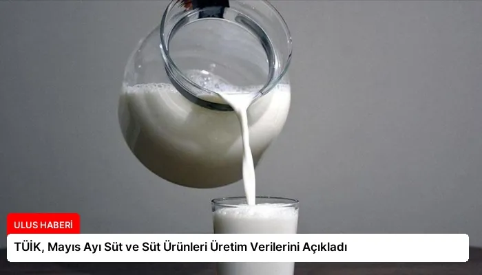 TÜİK, Mayıs Ayı Süt ve Süt Ürünleri Üretim Verilerini Açıkladı