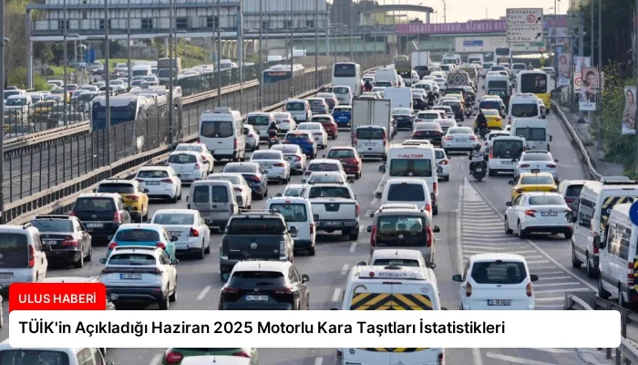 TÜİK’in Açıkladığı Haziran 2025 Motorlu Kara Taşıtları İstatistikleri