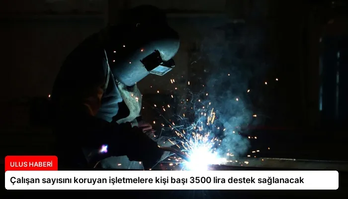 Çalışan sayısını koruyan işletmelere kişi başı 3500 lira destek sağlanacak