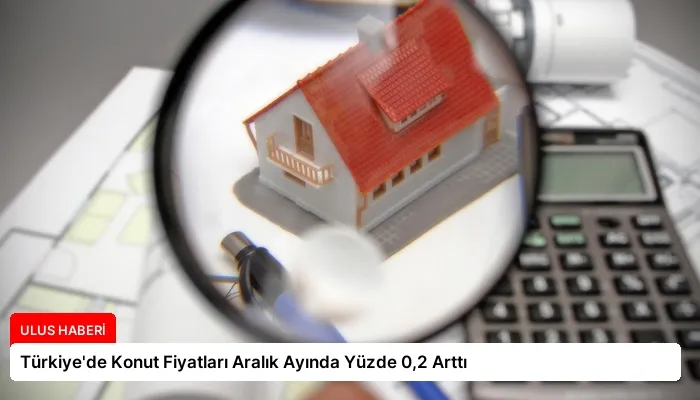 Türkiye’de Konut Fiyatları Aralık Ayında Yüzde 0,2 Arttı