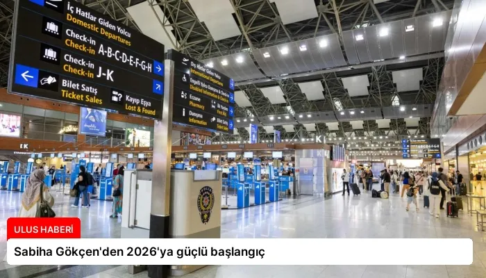 Sabiha Gökçen’den 2026’ya güçlü başlangıç