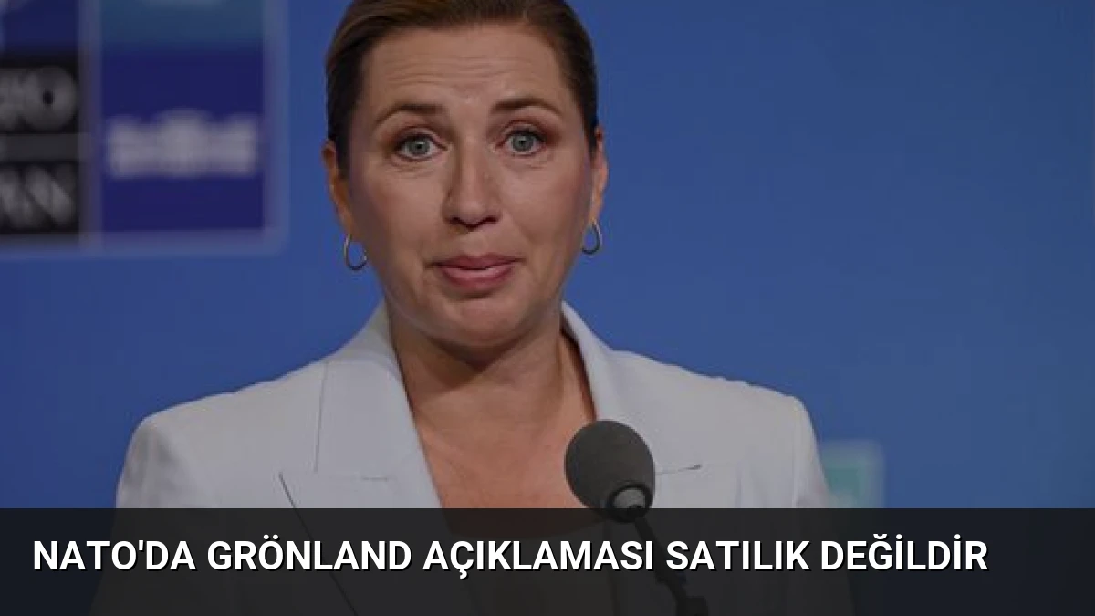 NATO’da Grönland açıklaması Satılık değildir