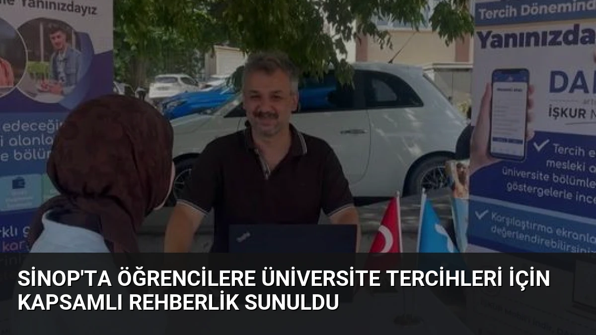 Sinop’ta Öğrencilere Üniversite Tercihleri İçin Kapsamlı Rehberlik Sunuldu