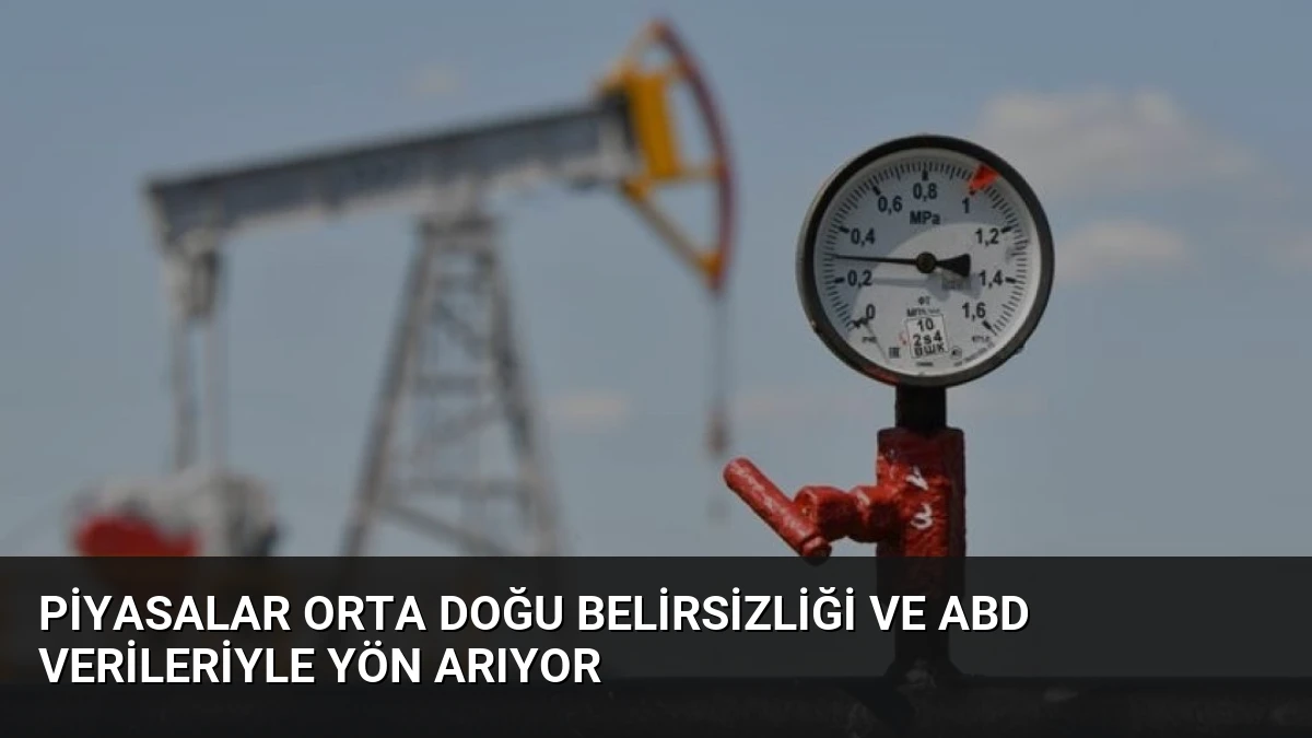 Piyasalar Orta Doğu Belirsizliği ve ABD Verileriyle Yön Arıyor