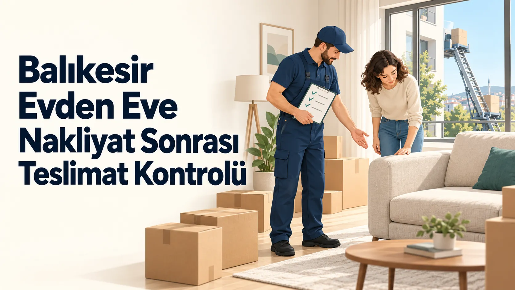 Balıkesir Evden Eve Nakliyat Sonrası Teslimat Kontrolü